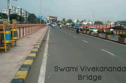 Prevention of Garbage dumping from bridges into River Tapi