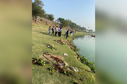 Tapi River Clean up Jahangirpura Ovara 19.03.2023